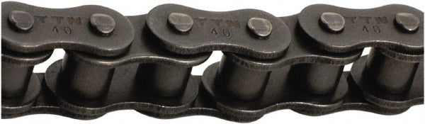 Tritan 50-1R 10FT Roller Chain 5/8" Pitch, 50 Trade, 10' Long, 1 Strand