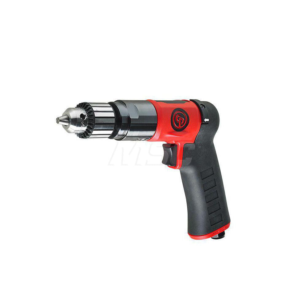 Chicago Pneumatic 8941097900 Air Drill 3/8" Keyed & Keyless Chuck, Reversible