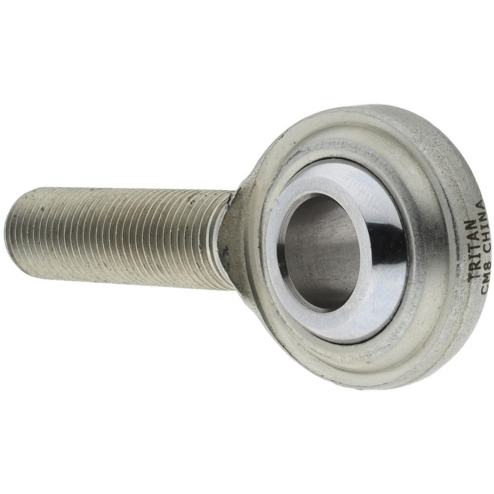 Tritan CM 8 Ball Joint Linkage Spherical Rod End 1/2-20" Shank Thread, 1/2" Rod ID, 1-5/16" Rod OD, 1-1/2" Shank Length, 8,386 lb Static Load Capacity