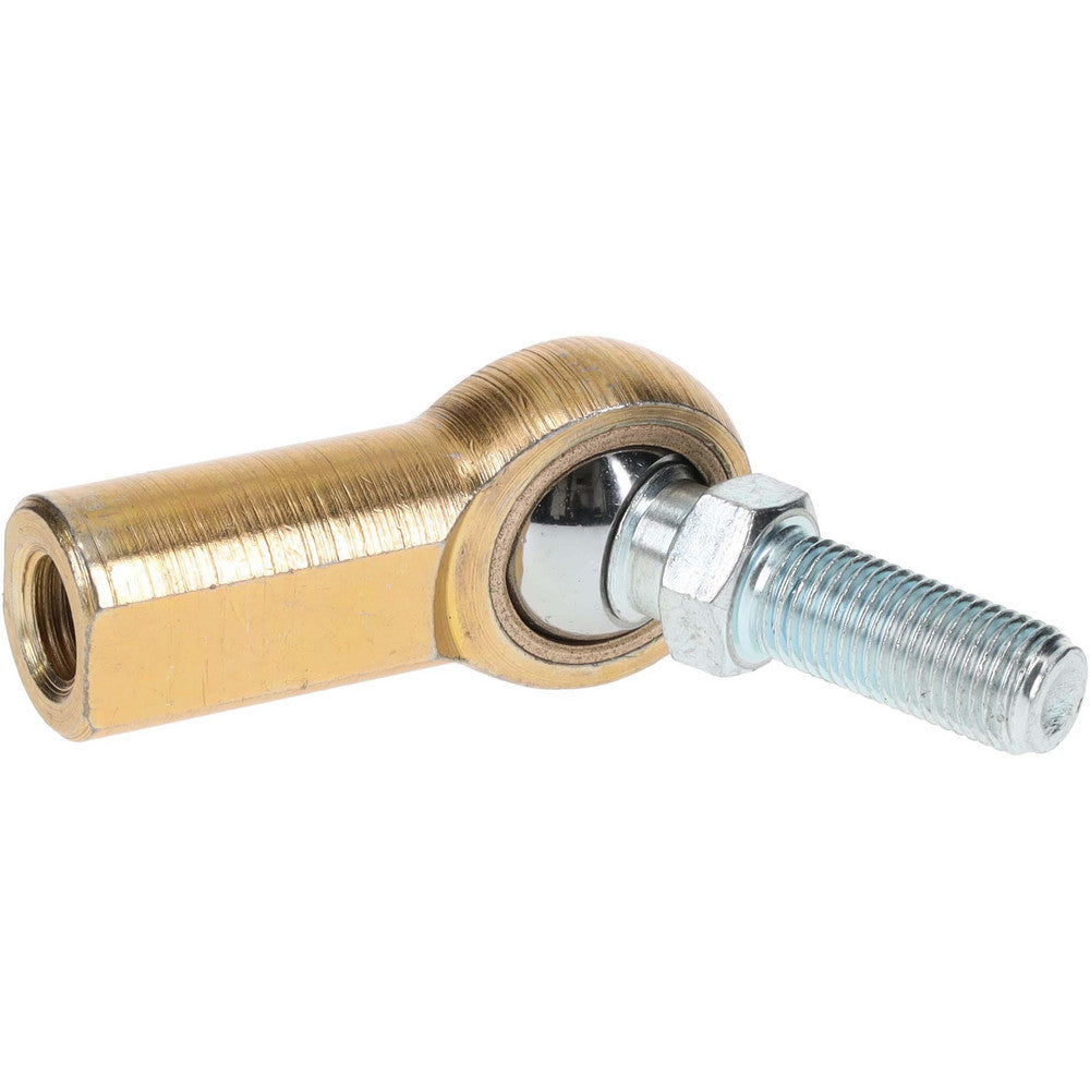 F - K BEARINGS, INC. F6SBY Ball Joint Linkage Spherical Rod End 3/8-24" Shank Thread, 3/8" Rod ID, 1" Rod OD, 0.687" Shank Dia, 0.812" Shank Length, 3,950 lb Static Load Capacity