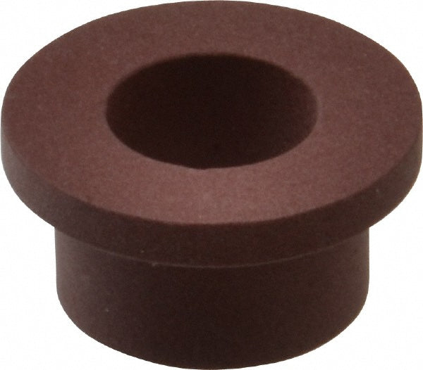 Bunting Bearing BJ4F081204 Flanged Sleeve Bearing 1/2" ID, 3/4" OD, 1/2" OAL, Polytetrafluroethylene