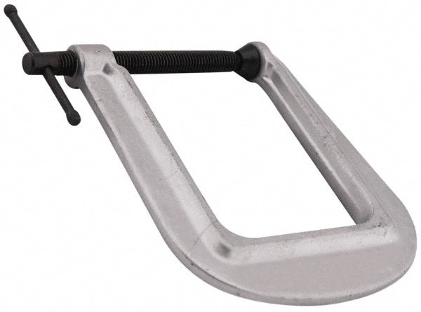 Wilton 42530 Light-Duty 3" Max Opening, 4-1/2" Throat Depth, Ductile Iron Standard C-Clamp