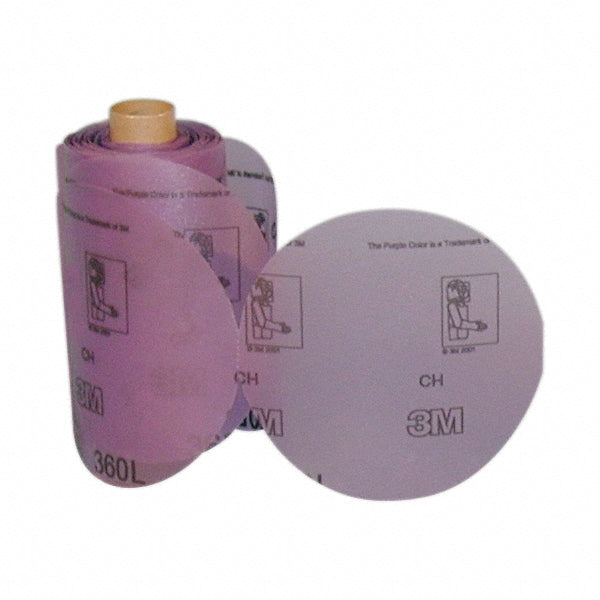 3M 7000144140 PSA Disc 5" Disc Dia, 1,000 & 600 Grit, Aluminum Oxide