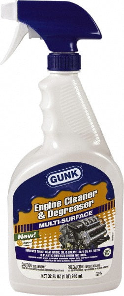 Gunk EBT32 Engine Cleaner Degreaser 32 oz, Spray Bottle