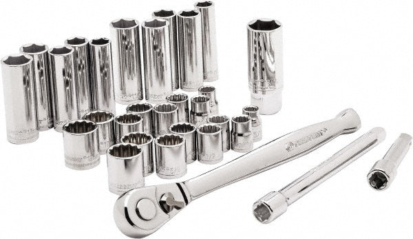 Crescent CTK35 Socket Set 35 Pc, 5/16 to 5/16" Socket