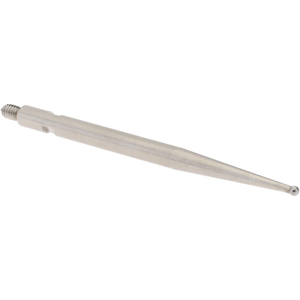 SPI 20-309-1 Test Indicator Ball Contact Point 0.039" Ball Dia, 1.336" Contact Point Length, 1.7 mm x 0.35 Thread Size, Steel
