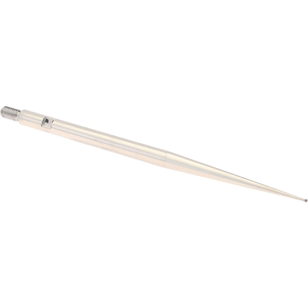 SPI 21-063-3 Test Indicator Ball Contact Point 0.015" Ball Dia, 1-3/4" Contact Point Length, Carbide