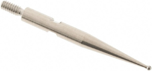 SPI 21-058-3 Test Indicator Ball Contact Point 0.031" Ball Dia, 0.812" Contact Point Length, Carbide