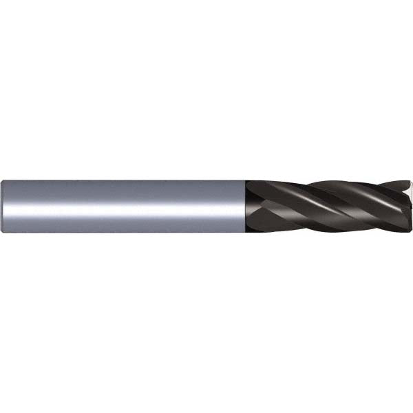 Kennametal 5824127 Square End Mill 0.0787" Dia, 0.1575" LOC, 0.1181" Shank Dia, 4 Flutes, Solid Carbide