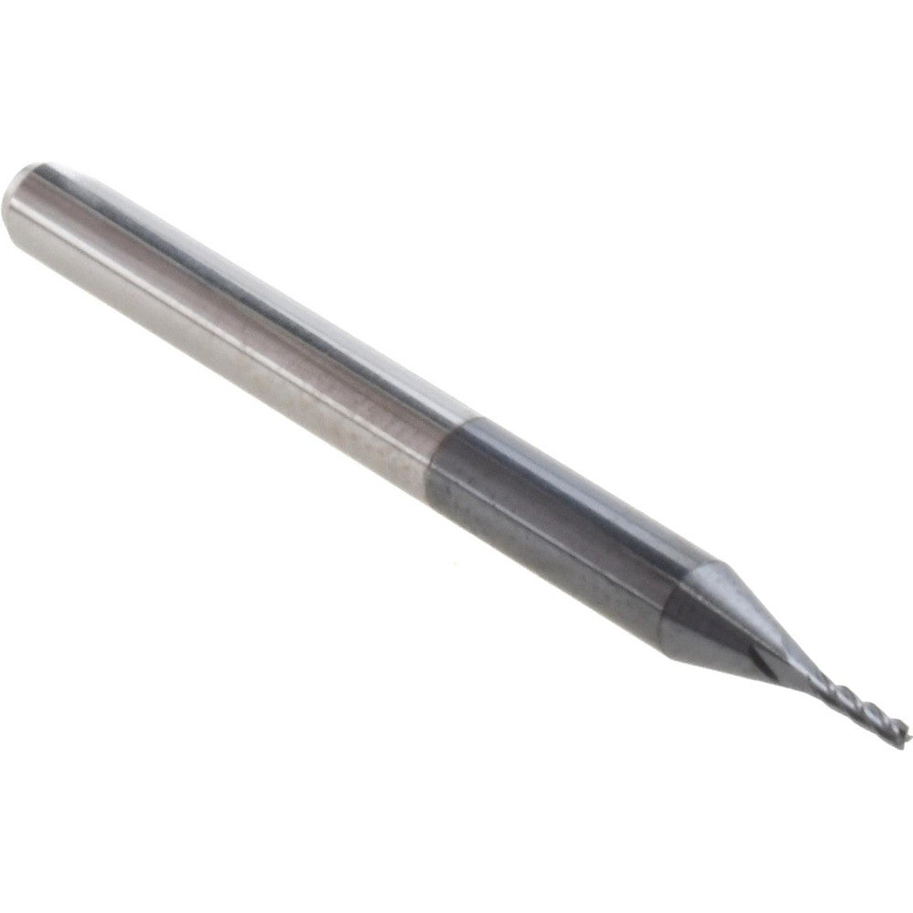 Accupro 36099927 Square End Mill 1/32'' Dia, 1/8'' LOC, 1/8'' Shank Dia, 1-1/2'' OAL, 4 Flutes, Solid Carbide