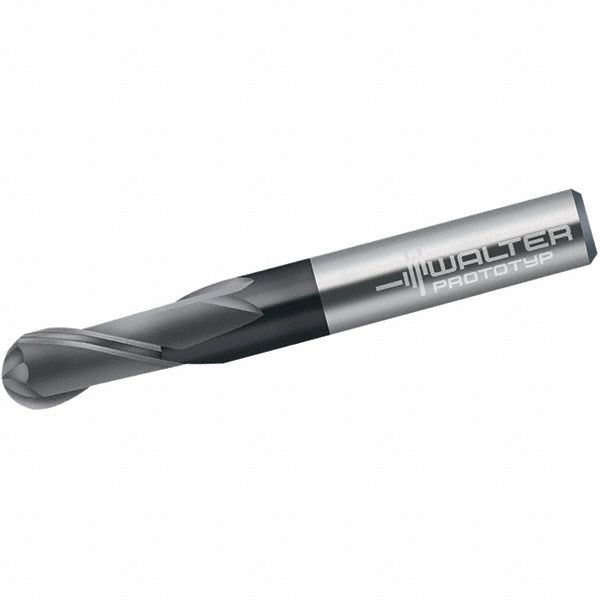 Walter-Prototyp 5543782 Ball End Mill 0.25" Dia, 0.25" LOC, 2 Flute, Solid Carbide
