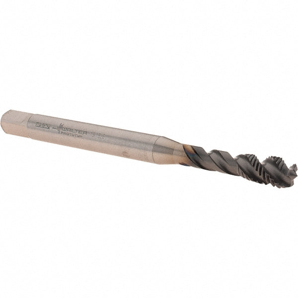 Walter-Prototyp 6245723 Spiral Flute Tap 1/4-28 UNF, 3 Flutes, Modified Bottoming, 2B Class of Fit, Powdered Metal, Hardlube Coated