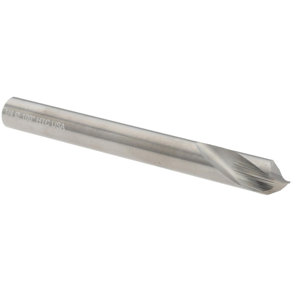 Harvey Tool 955916 Spotting Drill 1/4" Dia, 100 deg, 2-1/2" OAL, Solid Carbide