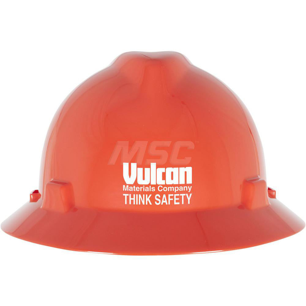 MSA 496075-BL7278 Hard Hat Full Brim, Type I, Class E, 4-Point Suspension