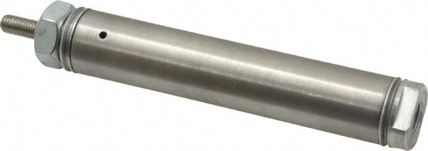 Norgren RP075X2.000-SAN Single Acting Rodless Air Cylinder 3/4" Bore, 2" Stroke, 250 psi Max, 1/8 NPTF Port, Nose Mount