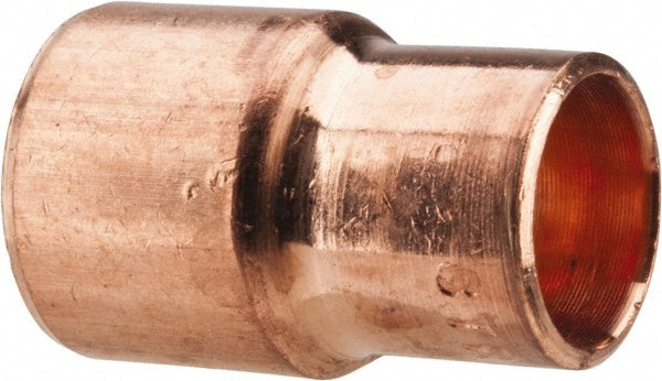 Mueller Industries W 01010 Wrot Copper Pipe Reducer 3/16" x 1/4" Fitting, C x C, Solder Joint