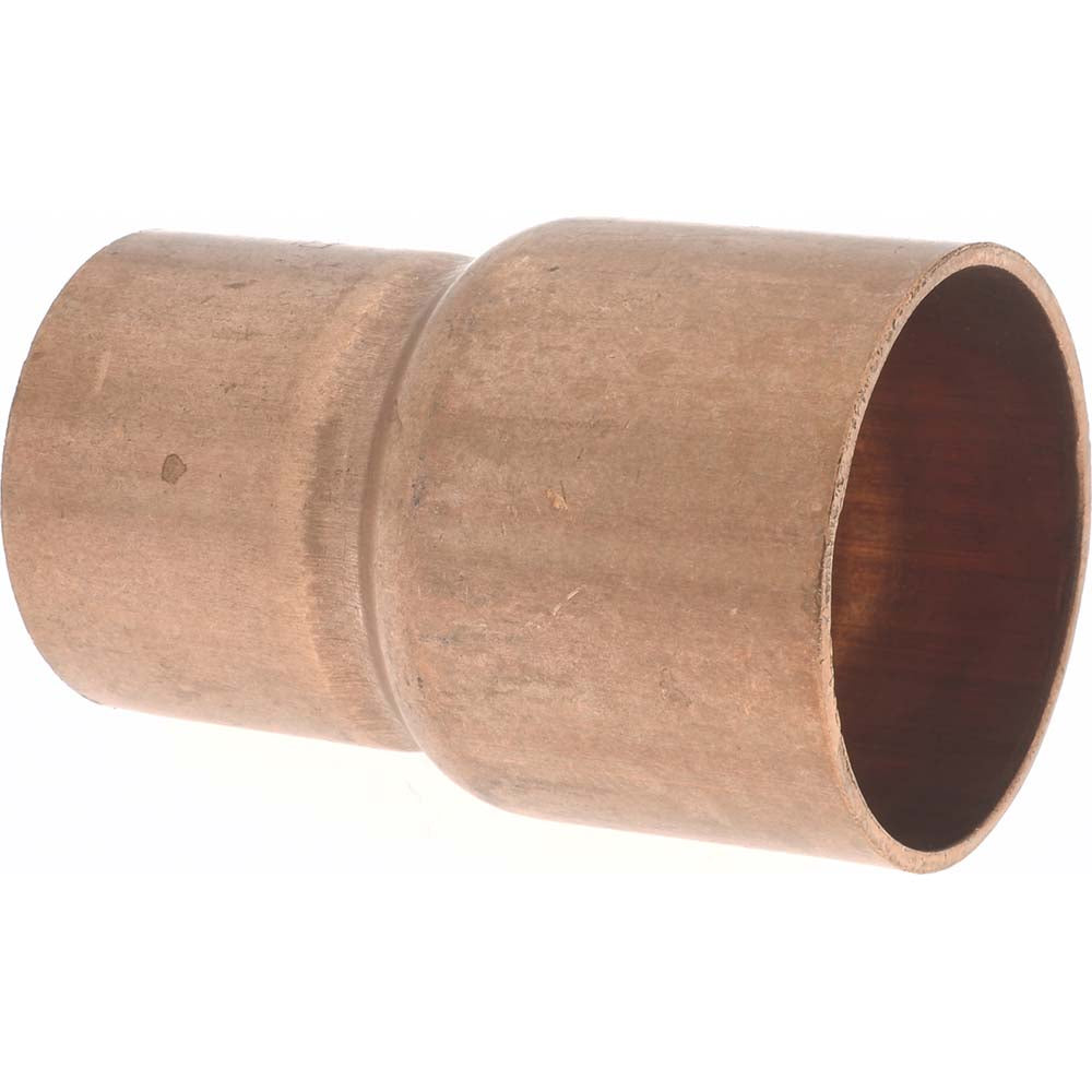 Mueller Industries W 01056 Wrot Copper Pipe Reducer 1-1/4" x 1" Fitting, C x C, Solder Joint