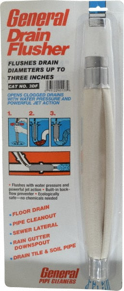 General Pipe Cleaners 3DF Water-Pressure Flush Bags For Minimum Pipe Size 2 (Inch) For Maximum Pipe Size 3 (Inch) Material Canvas Canvas
