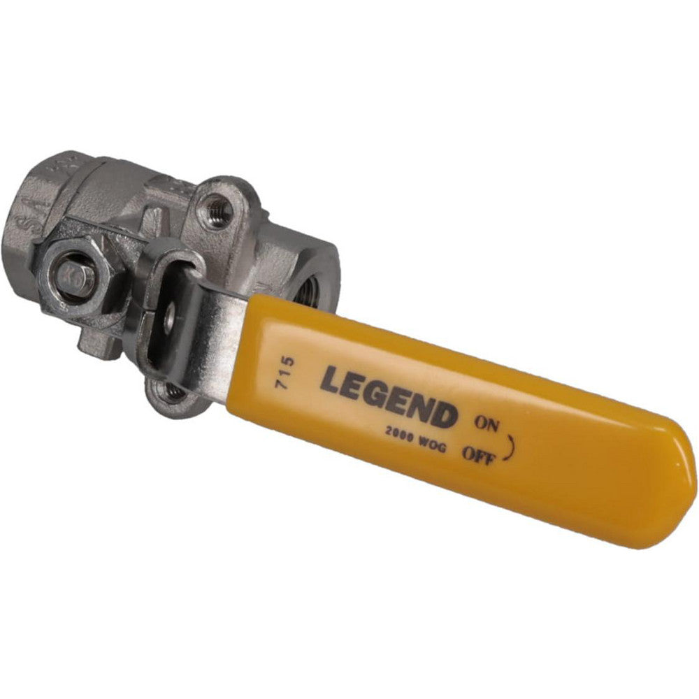 Legend Valve 113-101 Standard Manual Ball Valve 1/4" Pipe, Large Port