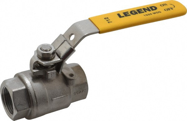 Legend Valve 113-145 Standard Manual Ball Valve 1" Pipe, Full Port
