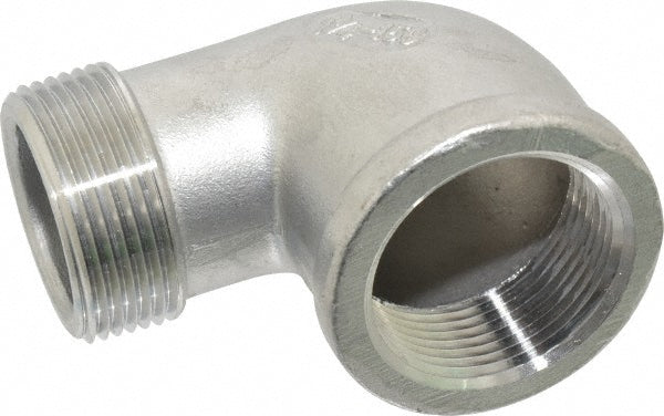 Merit Brass K403-20 Pipe 90 deg Street Elbow 1-1/4", 304 Stainless Steel