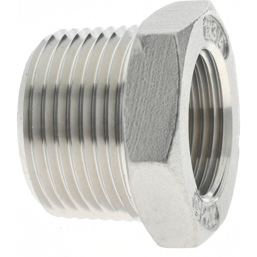 Value Collection 4HB1*3/4 Pipe Bushing 1 x 3/4" Fitting, 304 Stainless Steel