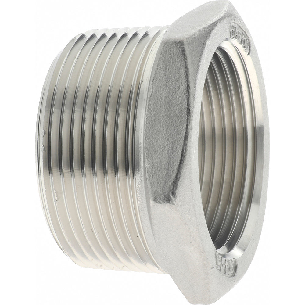 Value Collection 4HB11/2*11/4 Pipe Bushing 1-1/2 x 1-1/4" Fitting, 304 Stainless Steel