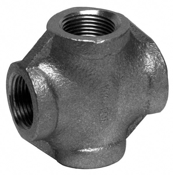 Merit Brass K610-02 Pipe Cross 1/8", 316 Stainless Steel