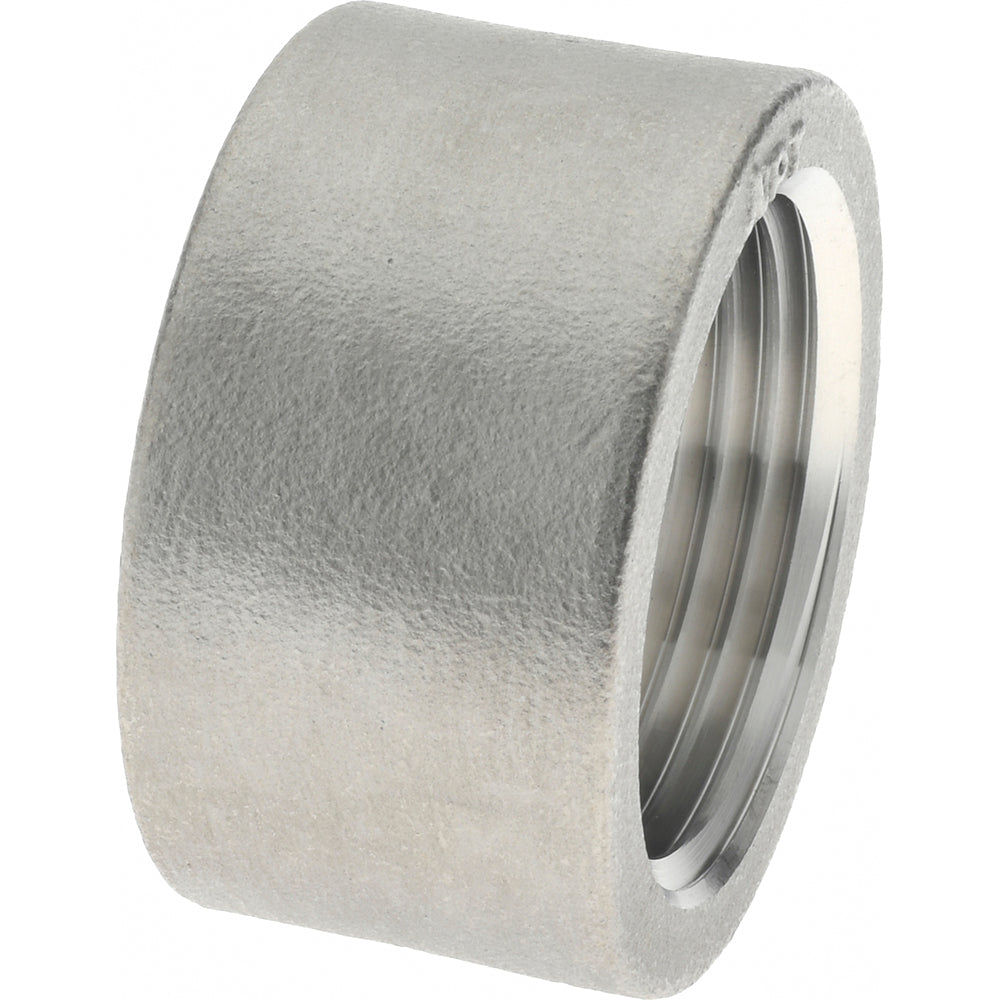 Merit Brass K611H-16 Pipe Half Coupling 1", 316 Stainless Steel
