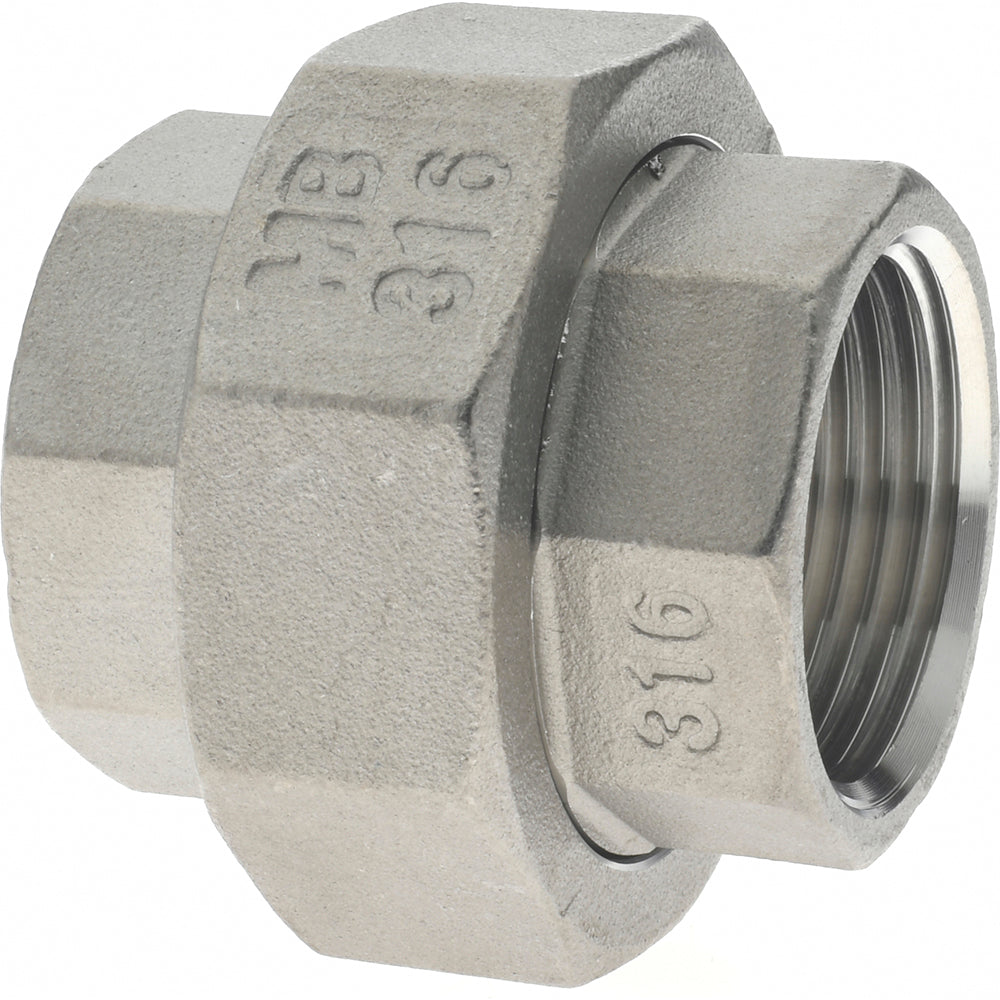 Merit Brass K687-16 Pipe Union 1", 316 Stainless Steel