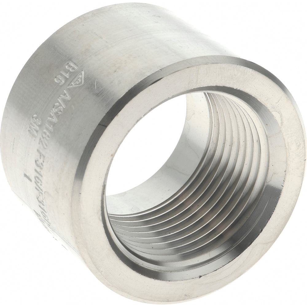 Merit Brass 3611HD-16 Pipe Half Coupling 1", 316 & 316L Stainless Steel