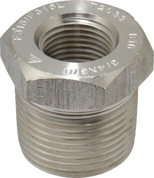 Merit Brass 3614D-1206 Pipe Bushing 3/4", 316 & 316L Stainless Steel
