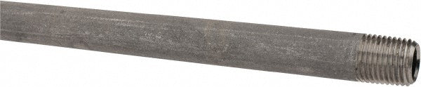 Merit Brass 4004-3600 Stainless Steel Pipe Nipple 1/4" Pipe, Grade 304 & 304L