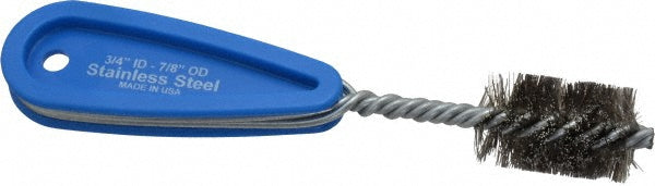 Schaefer Brush 00929 15/16 Inch Actual Brush Diameter, 3/4 Inch Inside Diameter, Stainless Steel, Plumbing, Hand Fitting and Cleaning Brush
