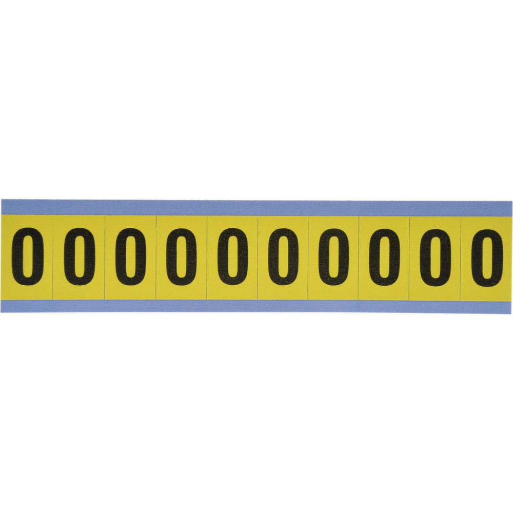Stranco Incorporated SB4-O Number & Letter Label "O", Rectangle, 0.875" Wide