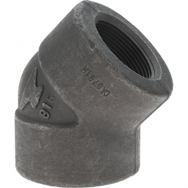 Anvil 0361111404 Black 45 ° Elbow 1-1/2", Threaded