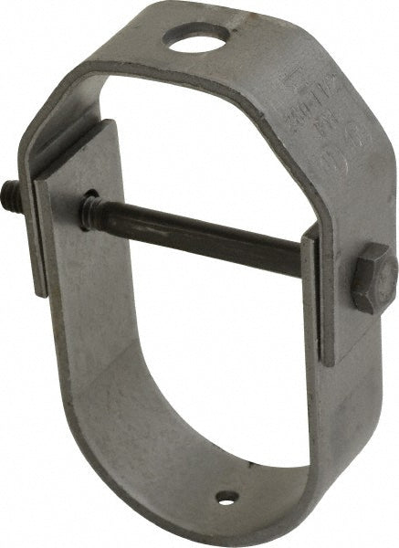 Anvil 0500173059 Adjustable Clevis Hanger 1-1/2" Pipe, 3/8" Rod, Carbon Steel, Black Finish