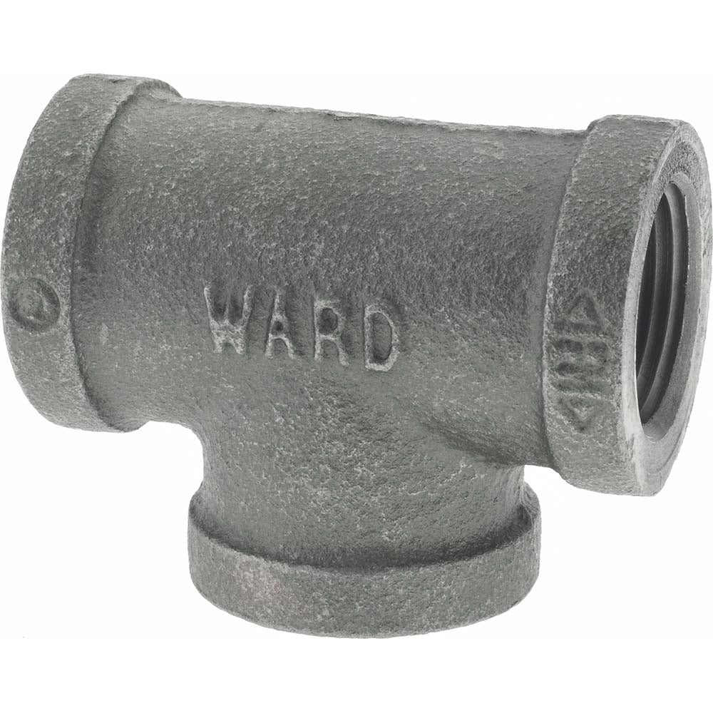 Anvil 0310030002 Black Tee 3/4", Threaded
