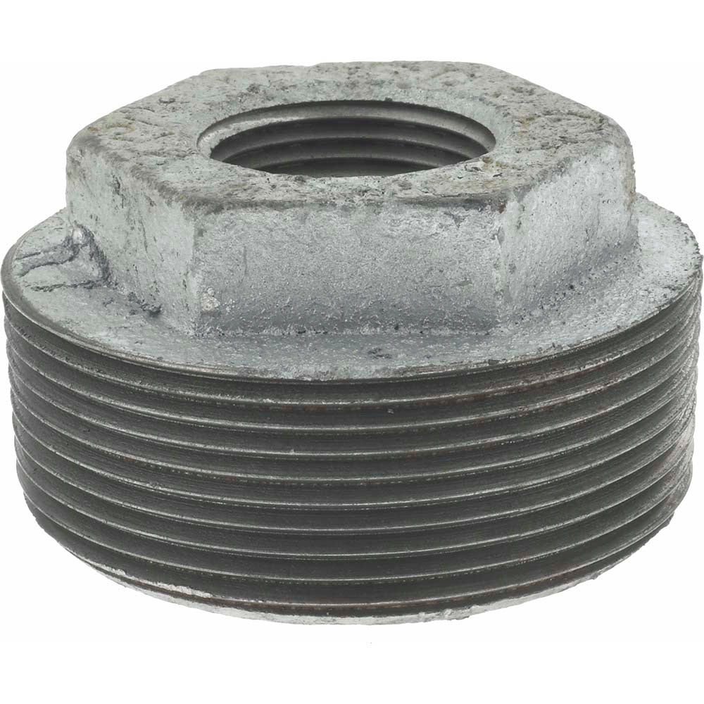 Value Collection G241N 50X20 2 x 3/4" Galvanized Malleable Iron Pipe Hex Bushing