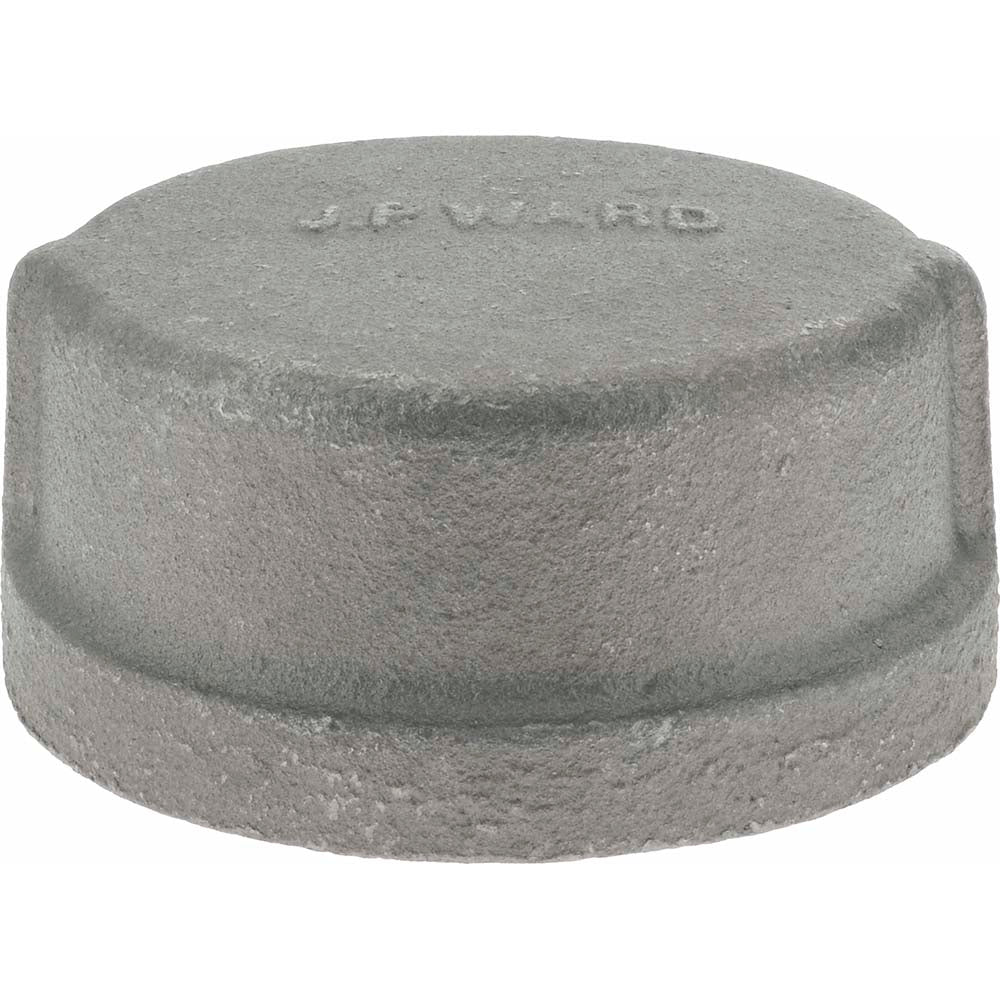 Value Collection B300 65 Black End Cap 2-1/2", Threaded