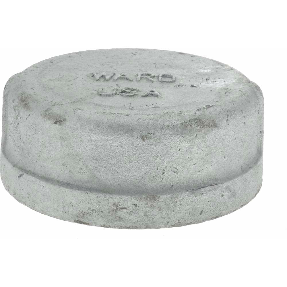 Value Collection G300 100 4" Galvanized Malleable Iron Pipe End Cap