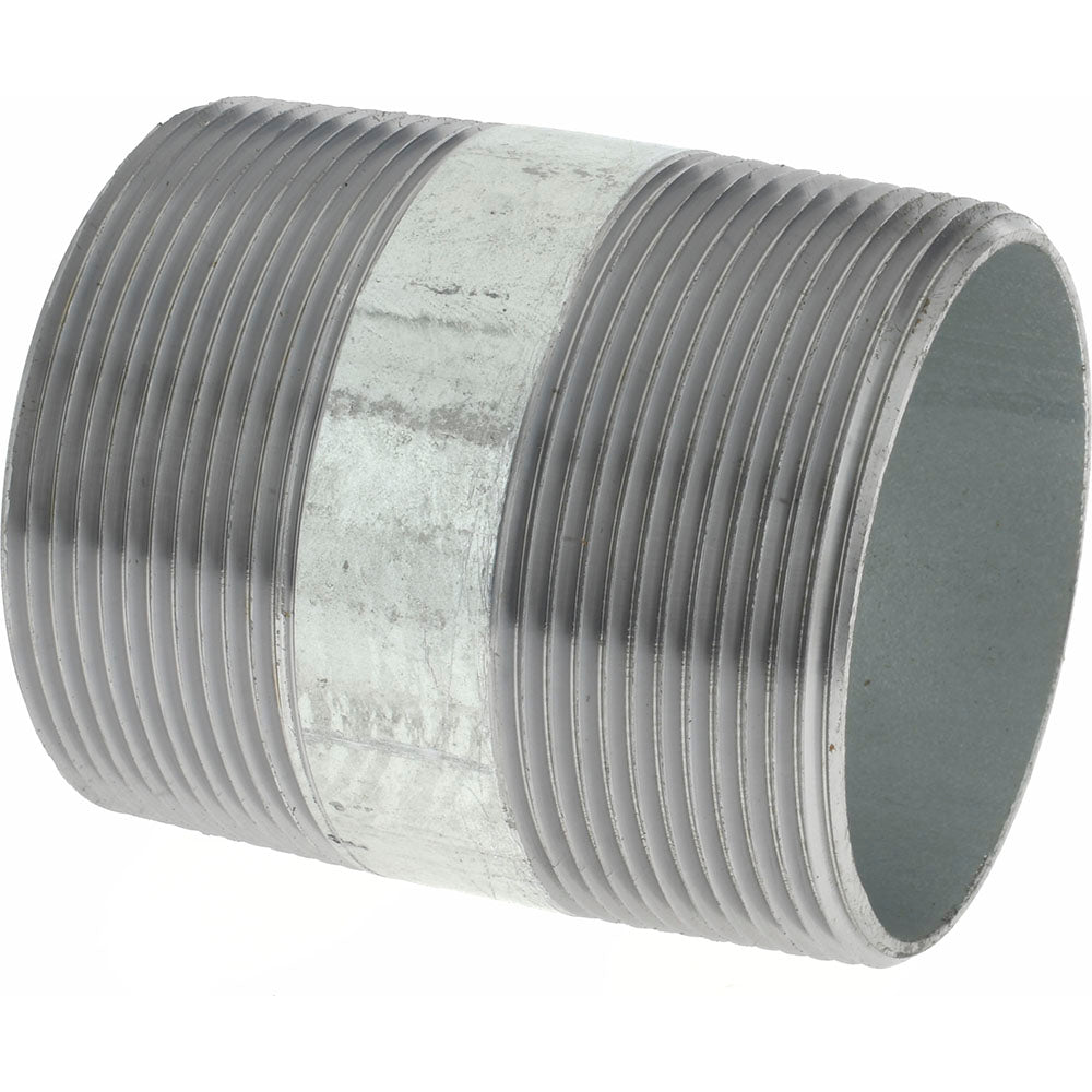 Value Collection NG11040 Galvanized Pipe Nipple 3", 4" Long, Schedule 40, Steel