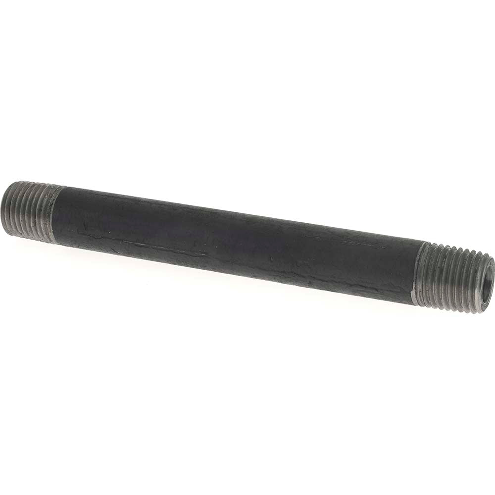 Value Collection 1/4114.3BLKBN80 Black Pipe Nipple 1/4" Dia x 4-1/2" Long, Schedule 80