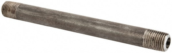 Anvil 0330506601 Black Pipe Nipple 1/4" Dia x 5-1/2" Long, Schedule 80
