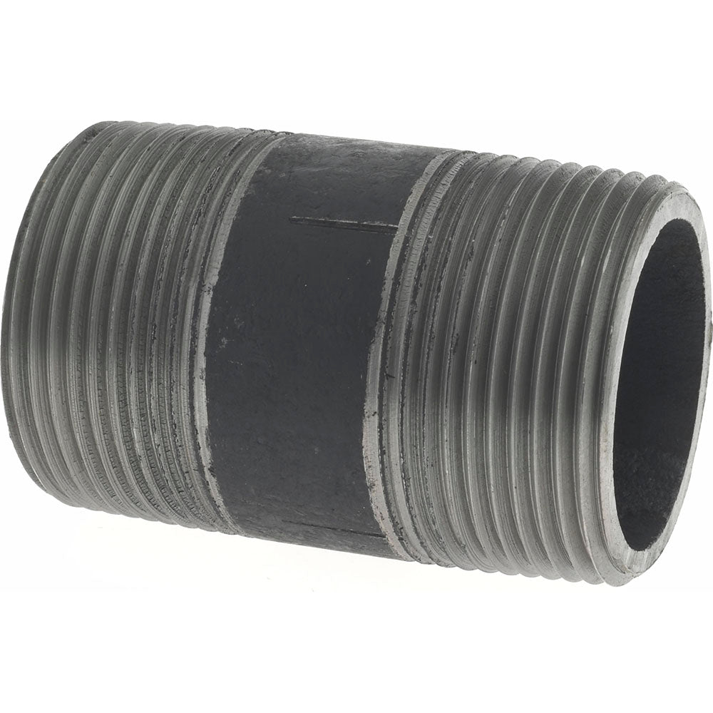 Value Collection 11/463.5BLKBN80 Black Pipe Nipple 1-1/4" Dia x 2-1/2" Long, Schedule 80