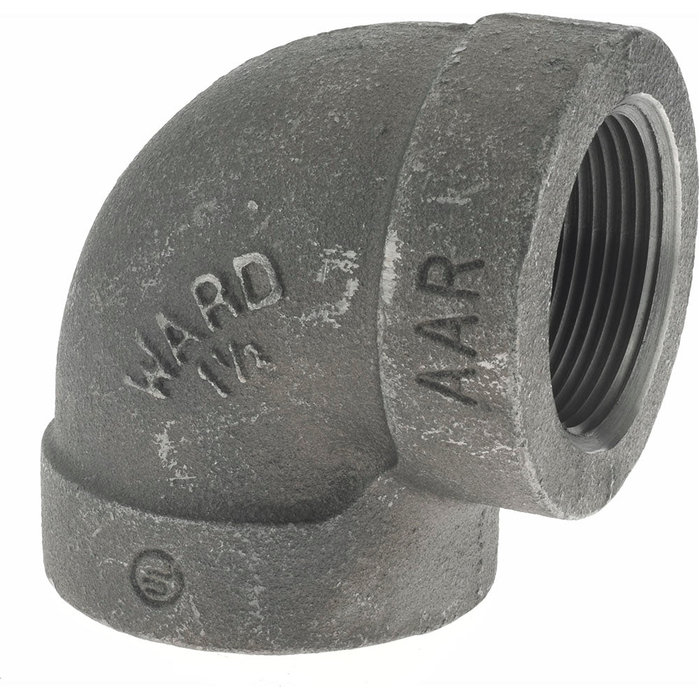 Value Collection B90 40 300# Black 90 ° Elbow 1-1/2", Threaded