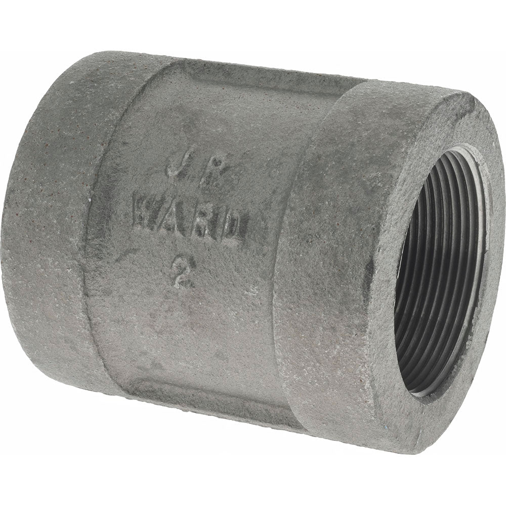 Value Collection B220 50 300# Size 2", Class 300, Malleable Iron Black Pipe Coupling