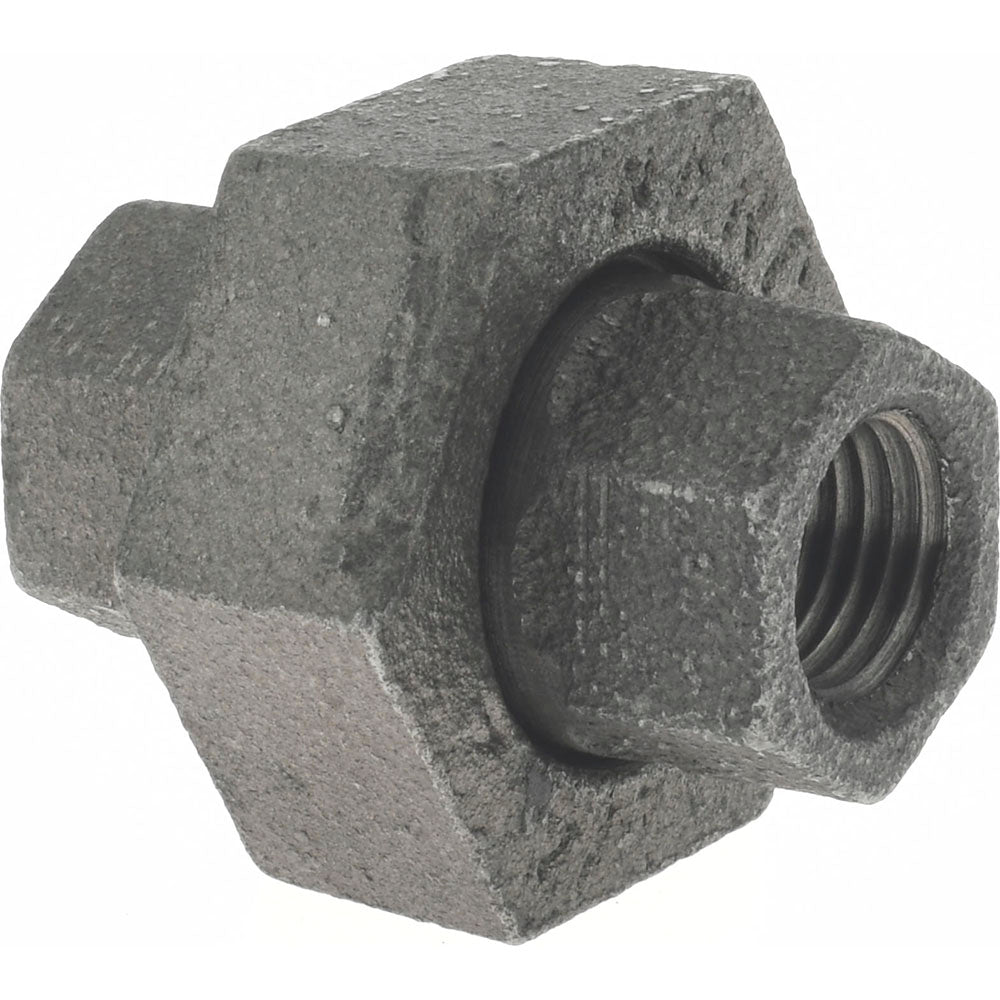 Value Collection B342 8 300# Black Union 1/4", Threaded