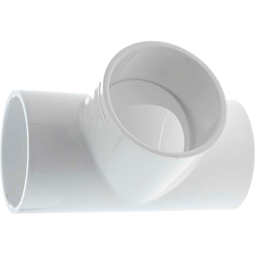 Value Collection 401-030 3" PVC Plastic Pipe Tee