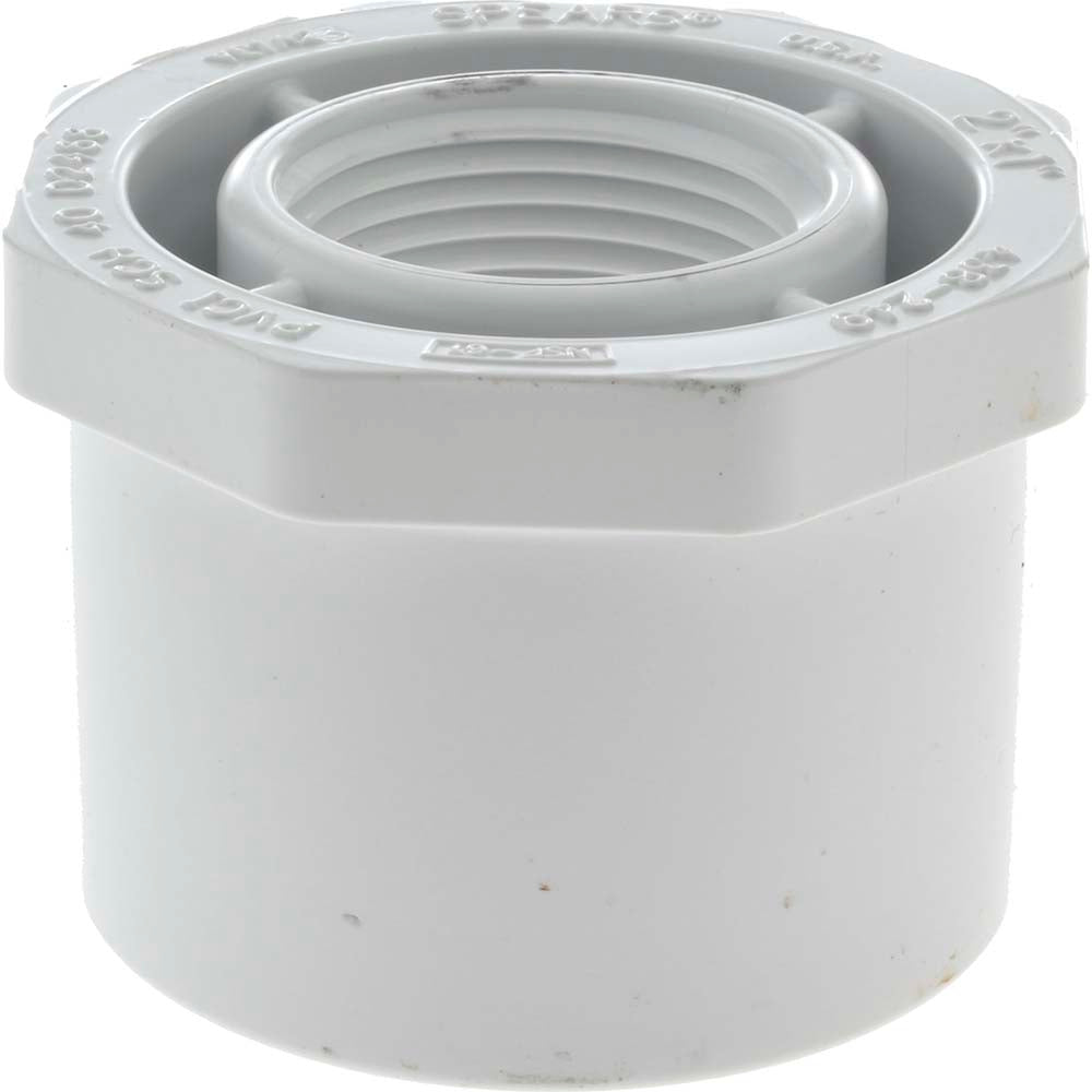 Value Collection 438-249 2 x 1" PVC Plastic Pipe Bushing